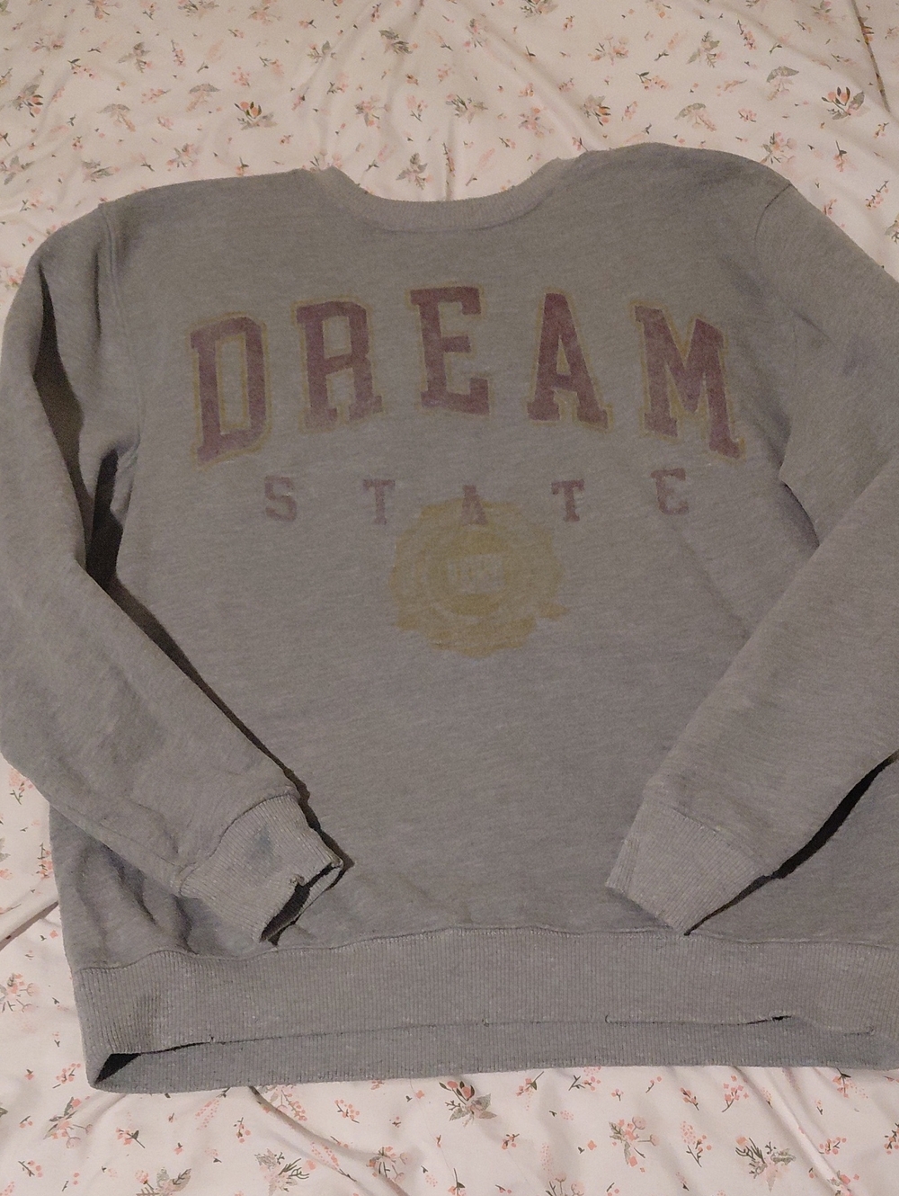 wild fable Gray 'DREAM STATE' Crewneck Sweatshirt